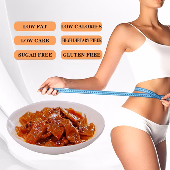 Suministro de fábrica Deliciosos bocadillos chinos Productos Konjac Bocadillos picantes Bocadillos de dieta saludable