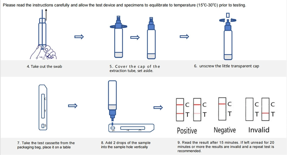 Rapid Diagnostic One Step Nasal Swab Antigen Test Kit for Self-Testing