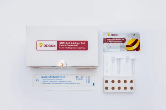 Diagnóstico rápido Tipo de boca Muestreo de saliva Prueba de uso doméstico Kit de prueba rápida de antígeno de ácido nucleico